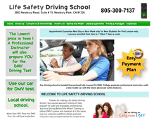 Tablet Screenshot of lifesafetyds.com